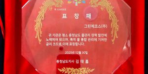 충청남도지사 표창패